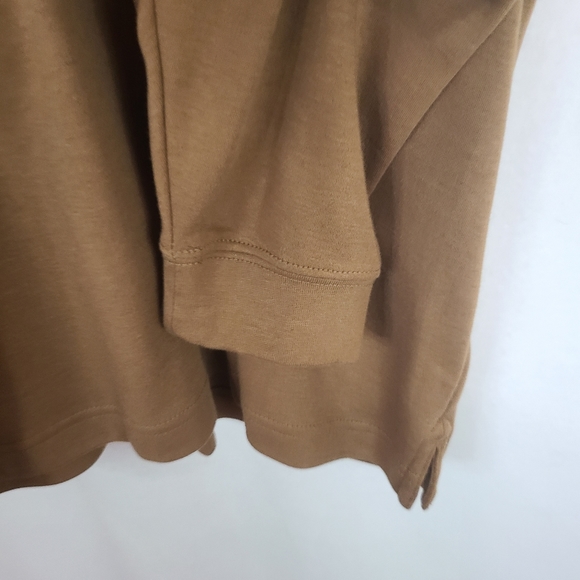 Roundtree & York Men's Classic Long Sleeve Polo Shirt, Size: XL Color: Brown - Picture 6 of 15